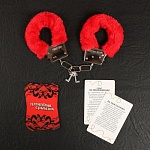 Эротический набор «Территория соблазна», 10 карт и наручники Арт: 4672593