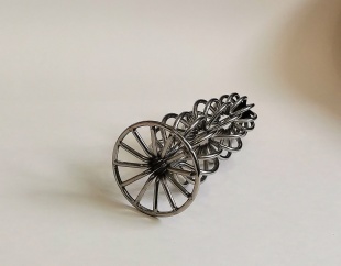 Анальная елочка металл  16,5 см