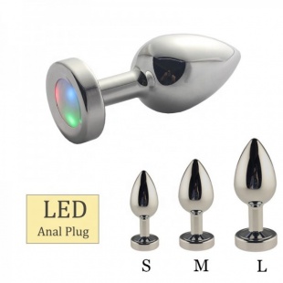 Пробка металлическая с LED подсветкой "Vandersex" L