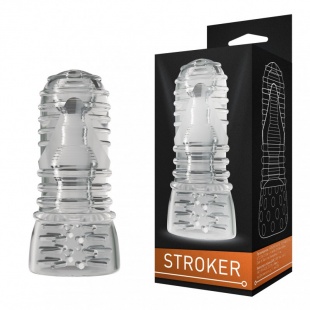 Мастурбатор двухсторонний STROKER прозрачный 401-03 BX DD