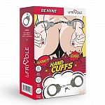 Наручники металлические с ключами Be Mine Le Frivole, серебристые