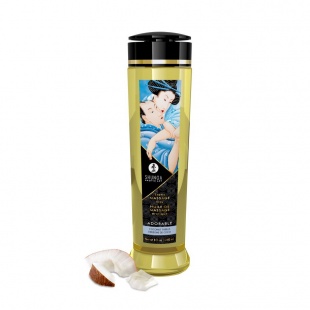 Масло массажное Shunga Erotic Massage Oil Кокосовое волнение - 240 мл.