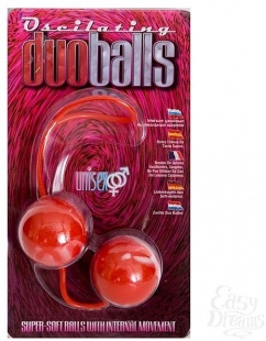 Шарики вагинальные Unisex Duo Balls красные