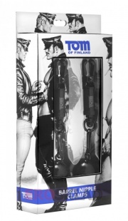 ЗАЖИМЫ НА СОСКИ TOM OF FINLAND BARREL NIPPLE CLAMPS