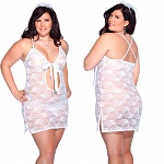 Свадебное секси-платье