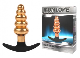 ВТУЛКА АНАЛЬНАЯ ЗОЛОТАЯ 