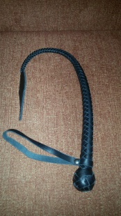 Кнут чёрный 140 см