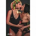 Кляп с зажимами на соски Party Hard Hentai, чёрный 1150-01