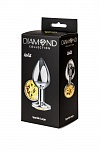 АНАЛЬНАЯ ПРОБКА DIAMOND YELLOW SPARKLE LARGE