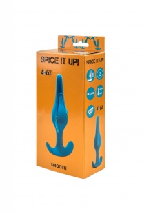 АНАЛЬНАЯ ПРОБКА SPICE IT UP SMOOTH AQUAMARINE