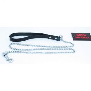 ПОВОДОК КОЖА МЕТАЛЛ АРСЕНАЛ BDSM