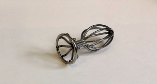 Анальная втулка металл стальной 8  см