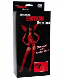 Страпон с дополнительным фаллоимитатором, Modern Ultraskin, 35x165 мм 30448