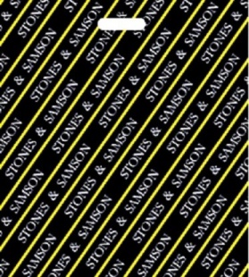 Пакет с вырубной ручкой "Stones & Samson", 50х40 см