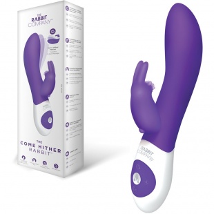 Женский вибромассажер-кролик, 11 режимов,фиолетовый TRC-006PUR