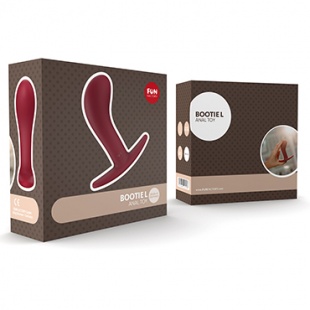 МАССАЖЕР ДЛЯ АНАЛЬНОЙ СТИМУЛЯЦИИ БОРДОВЫЙ "FUN FACTORY" BOOTIE L