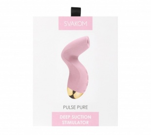 Мембранно-вакуумный клиторальный стимулятор,Pulse Pure 13 см (розовый)