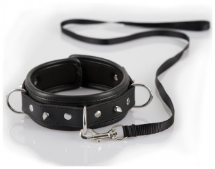 Ошейник с поводком Bad Kitty Collar with leash