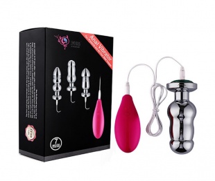 Анальная пробка с вибрацией RUNYU "RY-119", Silver