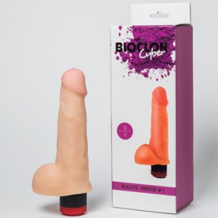 Bioclon Реалистичный вибромассажер № 5, телесный 863150