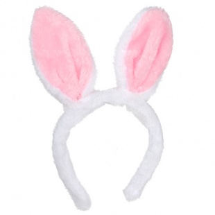 Заячьи ушки на ободке