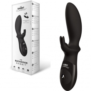  ВИБРОСТИМУЛЯТОР ПРОСТАТЫ ЧЕРНЫЙ THE BACKDOOR RABBIT