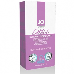  Стимулирующий гель для клитора JO Clitoral Stimulation Gel Chill среднего действия 10 мл