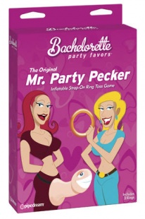 Игра "Торнео - накинь кольцо" с фаллосом-страпоном