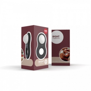 Кольцо эрекционное Lovering черно-белое