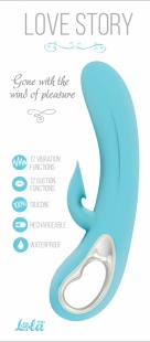 ВИБРОСТИМУЛЯТОР LOVE STORY GONEWITH THE WIND OF PLEASURE BLUE