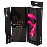Вибратор для стимуляции точки G с клиторальным стимулятором Ravish, розовый
