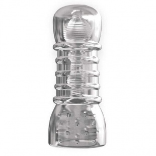 Мастурбатор двухсторонний STROKER прозрачный 401-02 BX DD