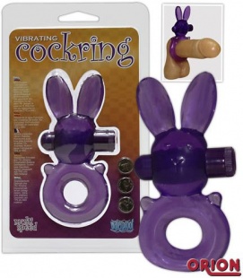 Виброкольцо Cock Ring Rabbit фиолетовое
