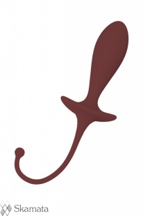 Анальная пробка Plug 2 кофейный