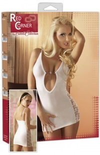 Мини-платье клубное с декольте