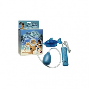 ПОМПА ЖЕНСКАЯ С ВИБРАЦИЕЙ SCKING DOLPHIN