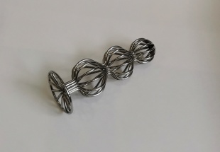 Анальная елочка металл  16,5 см