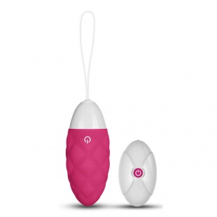 Виброяйцо IJOY Wireless Remote Control Rechargeable Egg, розовое