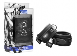 МАНЖЕТЫ ДЛЯ НОГ TOM OF FINLAND NEOPRENE ANKLE CUFFS