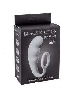 ЭРЕКЦИОННОЕ КОЛЬЦО С АНАЛЬНОЙ ПРОБКОЙ LOLA MOUNTAIN RANGE ANAL PLUG