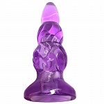 Анальная пробка Eroticon G-Spot Explorer 9 см., фиолетовая