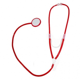 Стетоскоп красный