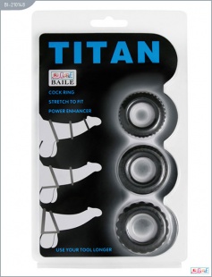 НАБОР ЭРЕКЦИОННЫХ КОЛЕЦ  TITAN