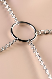 БИКИНИ ИЗ ЦЕПОЧЕК TOYFA THEATRE, OS, ЧЕРНЫЙ