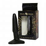 Фаллоимитатор анальный №4, черный 650-04