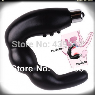 МАССАЖЕР ПРОСТАТЫ ЧЕРНЫЙ "ANAL STIMULATOR" STRONG SILENT VIBRATION