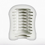 Минимастурбатор мужской Mystim MasturbaTIN Ribbed Ricky Lemalla, белый