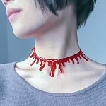 ЧОКЕР КРАСНЫЙ BLOOD DRIP NECKLACE