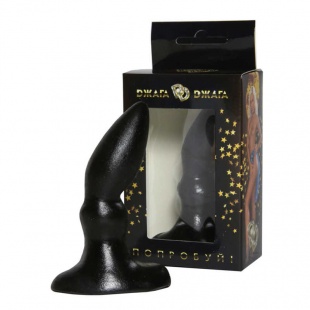 Фаллоимитатор анальный №1, черный 650-01