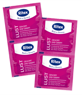 Презервативы Ritex Lust с рифлением и пупырышками № 3 